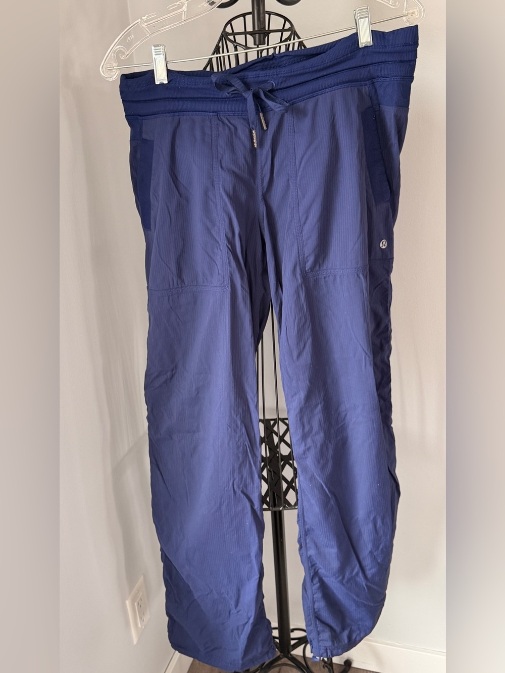 lululemon athletica Deep Blue full length studio pants